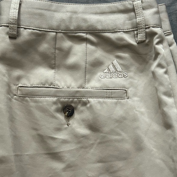 ADIDAS climalite mens size 32 khaki casual / golf shorts - Picture 5 of 5